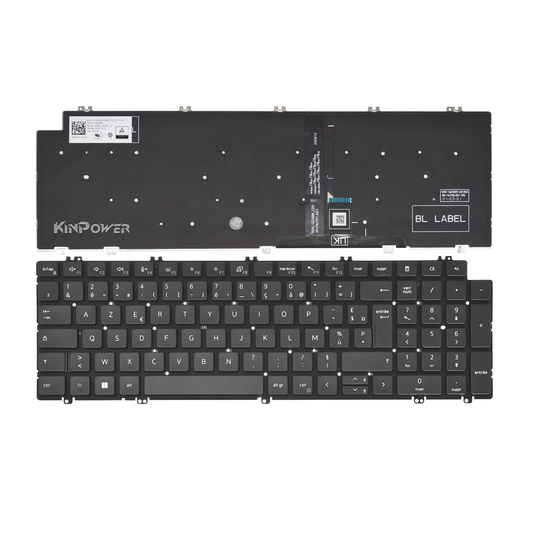 Clavier Azerty Français Pour Dell Precision 7670 7770 7780 Rétro-éclairage