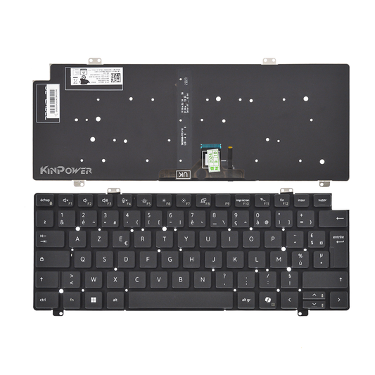 Clavier Azerty Français Pour Dell Latitude 7420 7430 7520 7530 Rétro-éclairage