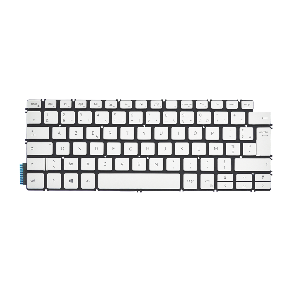 Clavier Azerty Français Pour Dell Inspion 14 5401 Rétro-éclairage