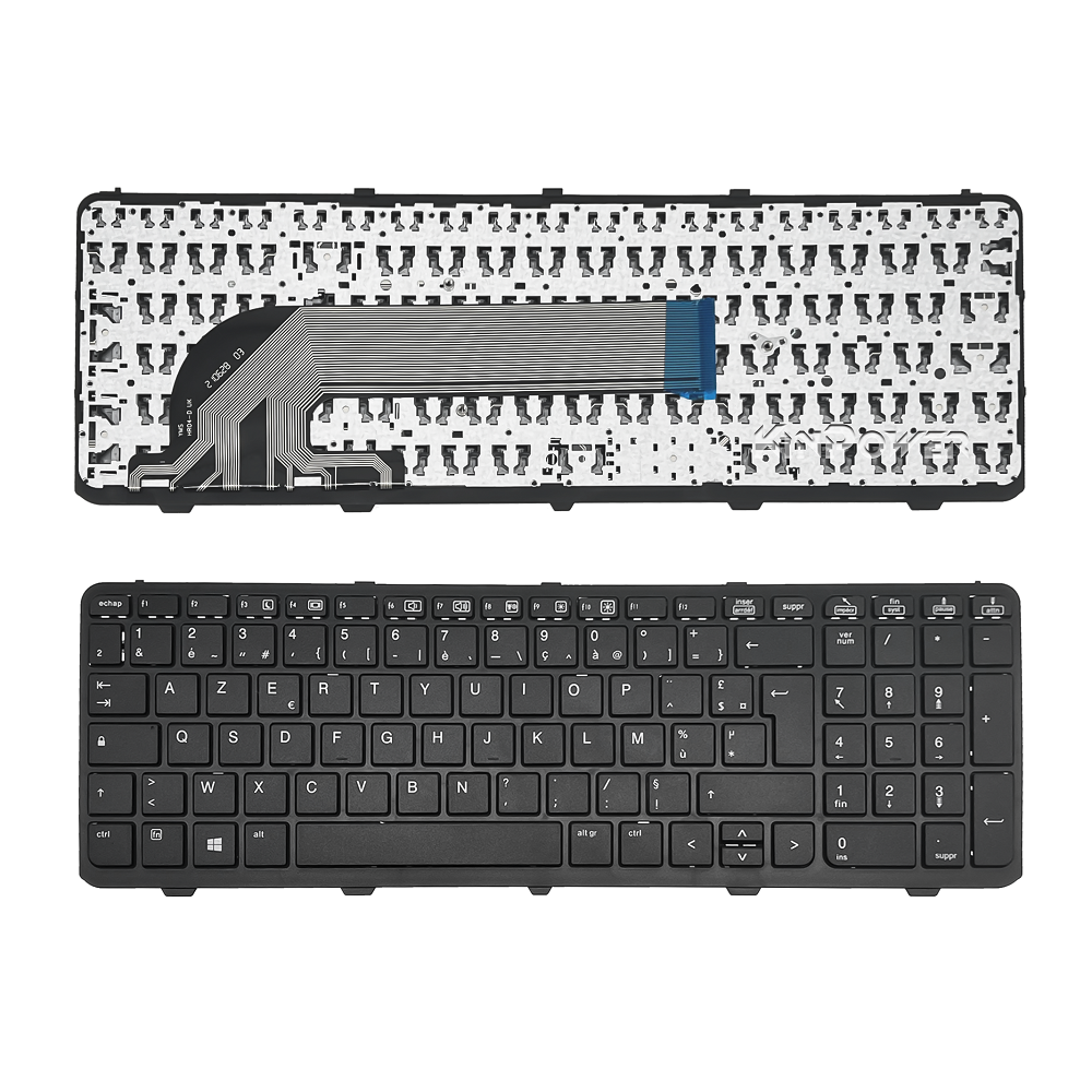 Clavier Azerty Français Pour HP ProBook 455 Serie 455 G1 455 G2 avec frame