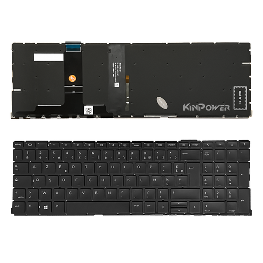 Clavier Azerty Français Pour HP Probook 655 G8 655 G10 Rétroéclairage