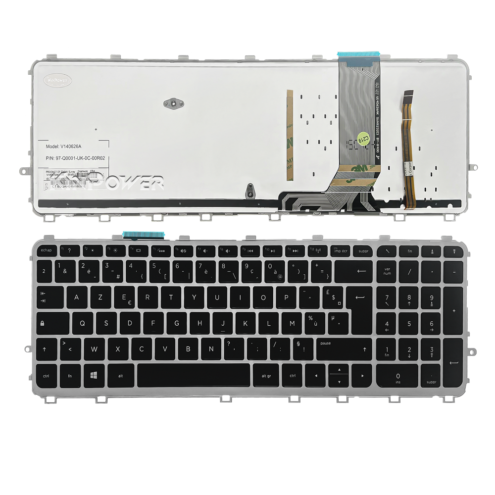 Clavier Azerty Français Pour HP Envy 15-J 17-J Rétroéclairage