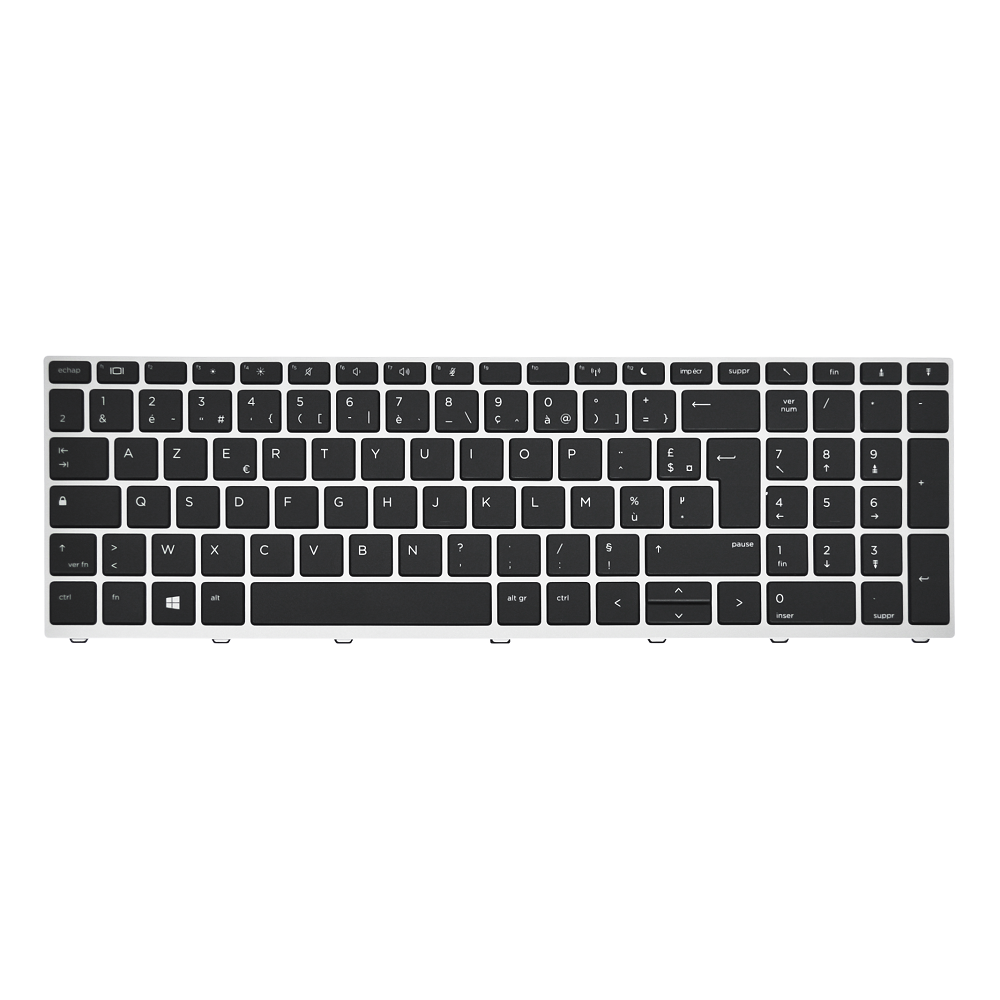 Clavier Azerty Français Pour HP Probook 655 G4 655 G5 Sans Rétroéclairage