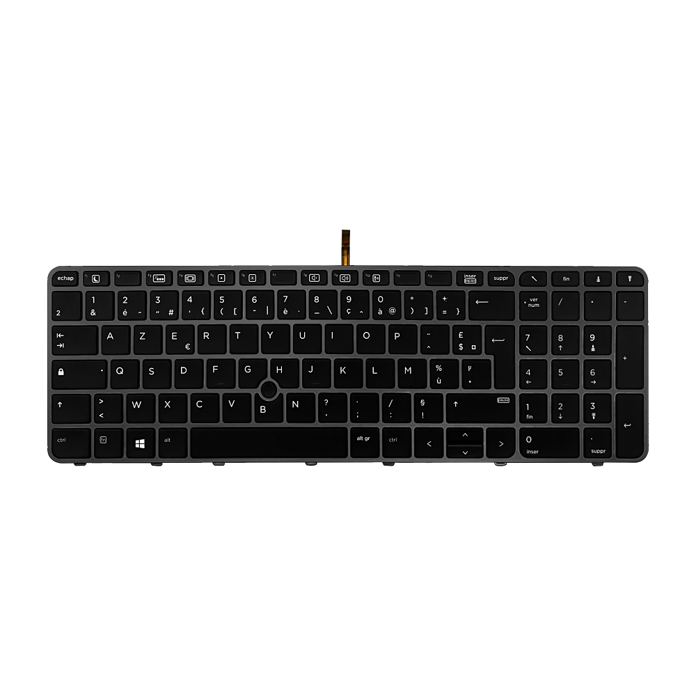 Clavier Azerty Français Pour HP EliteBook 850 G3 850 G4 avec Frame