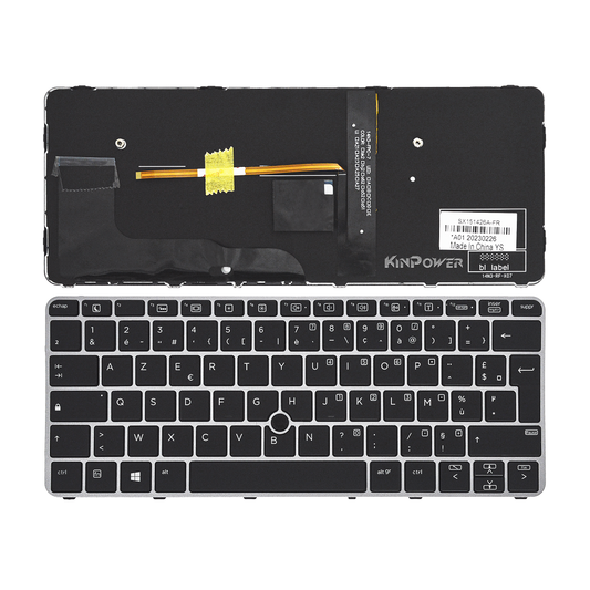 Clavier Azerty Français Pour HP EliteBook 725 G3 725 G4 Rétroéclairage