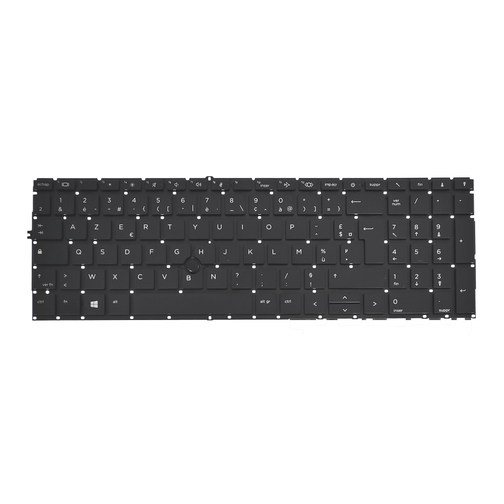 Clavier Azerty Français Compatible Avec HP Elitebook 850 G7 850 G8 Sans Rétro-éclairage