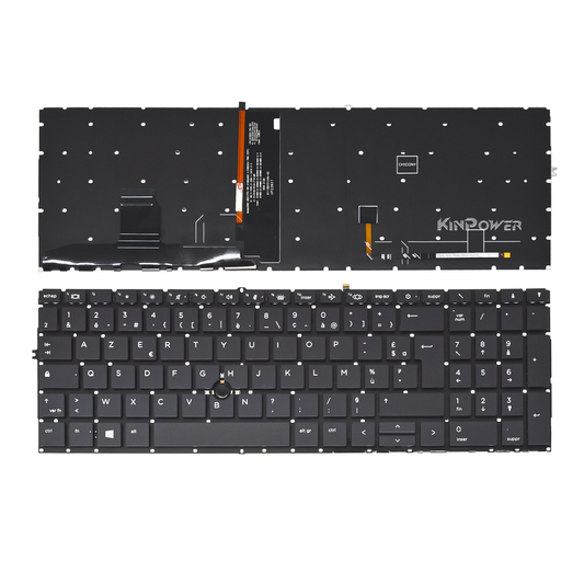 Clavier Azerty Français Compatible Avec HP Elitebook 850 G7 850 G8 Rétro-éclairage