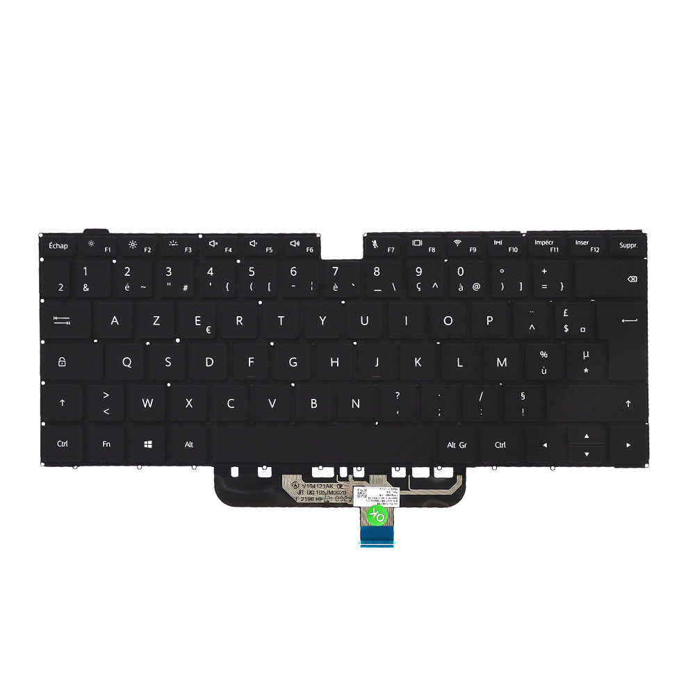 Clavier Azerty Français Pour HUAWEI Matebook D14 Boh-WAQ9R Boh-WAQ9L Rétroéclairage