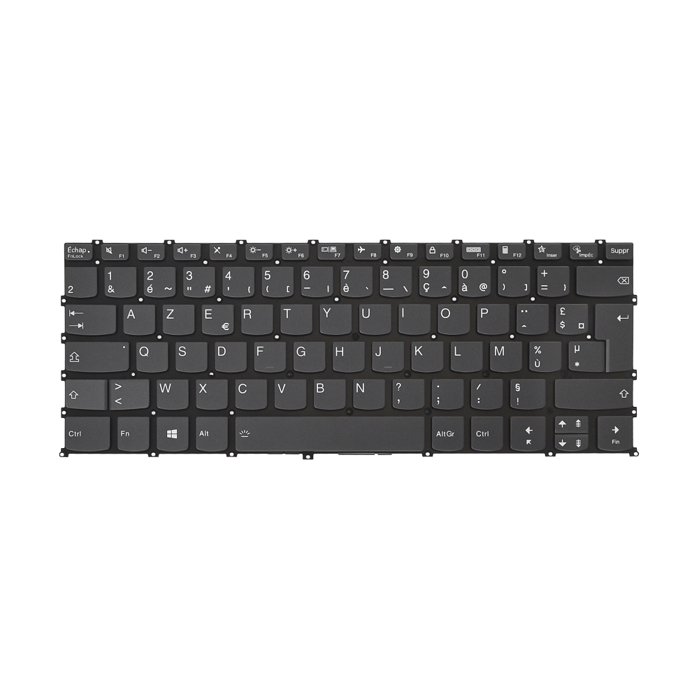 Clavier Azerty Français Compatible avec Lenovo Ideapad 5 14iil05 Rétro-éclairage