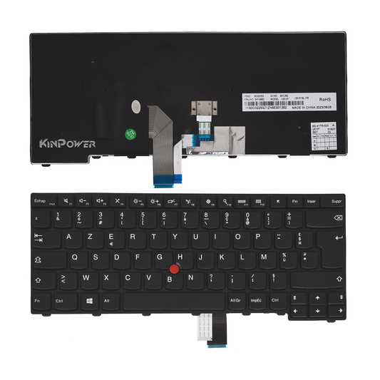 Clavier Azerty Français Pour Lenovo L440 L450 L470 sans Rétroéclairage