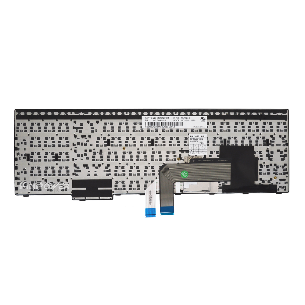 Clavier Azerty Français Pour Lenovo ThinkPad E560 E560P E565