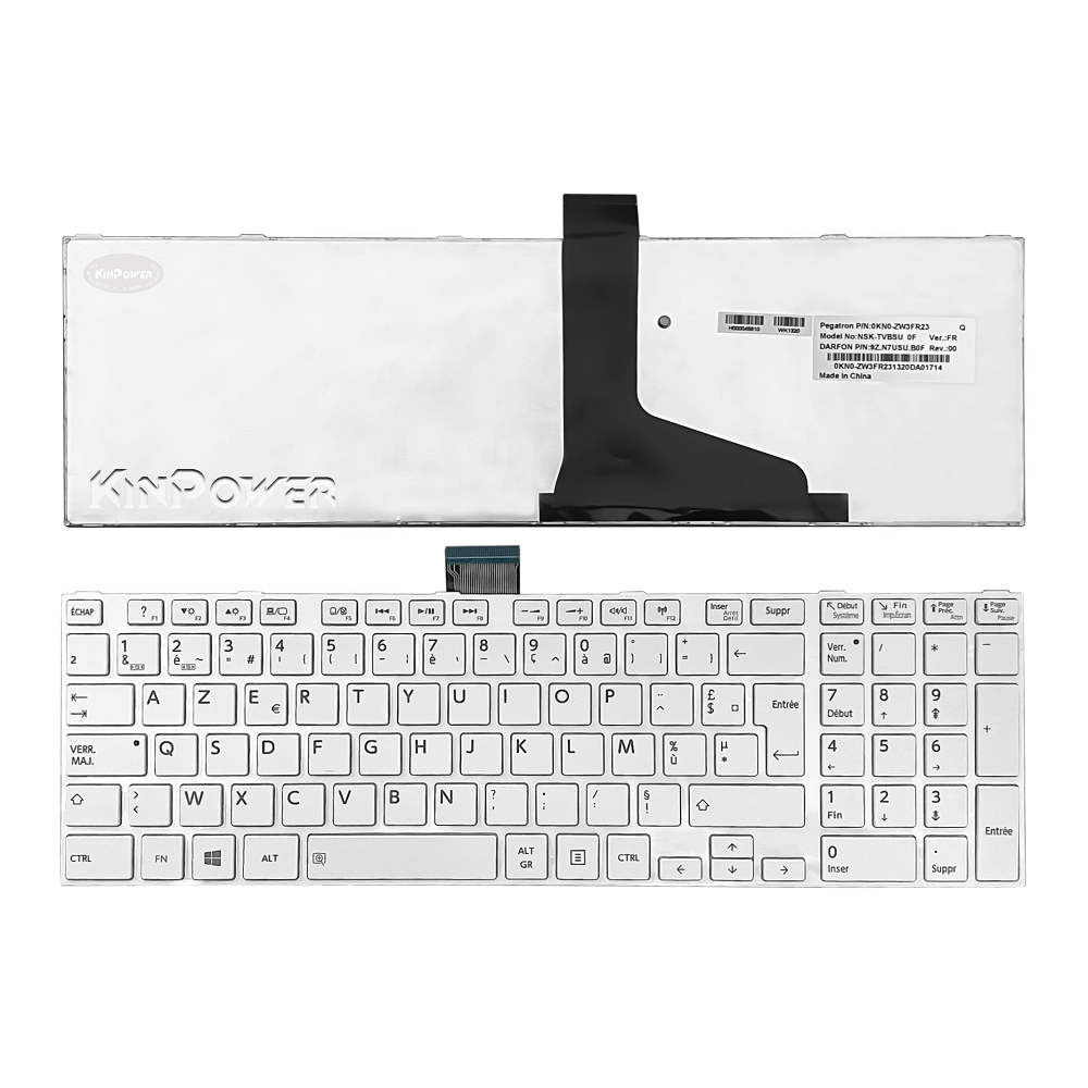 Clavier Azerty Français Pour Toshiba Satellite P870 P875
