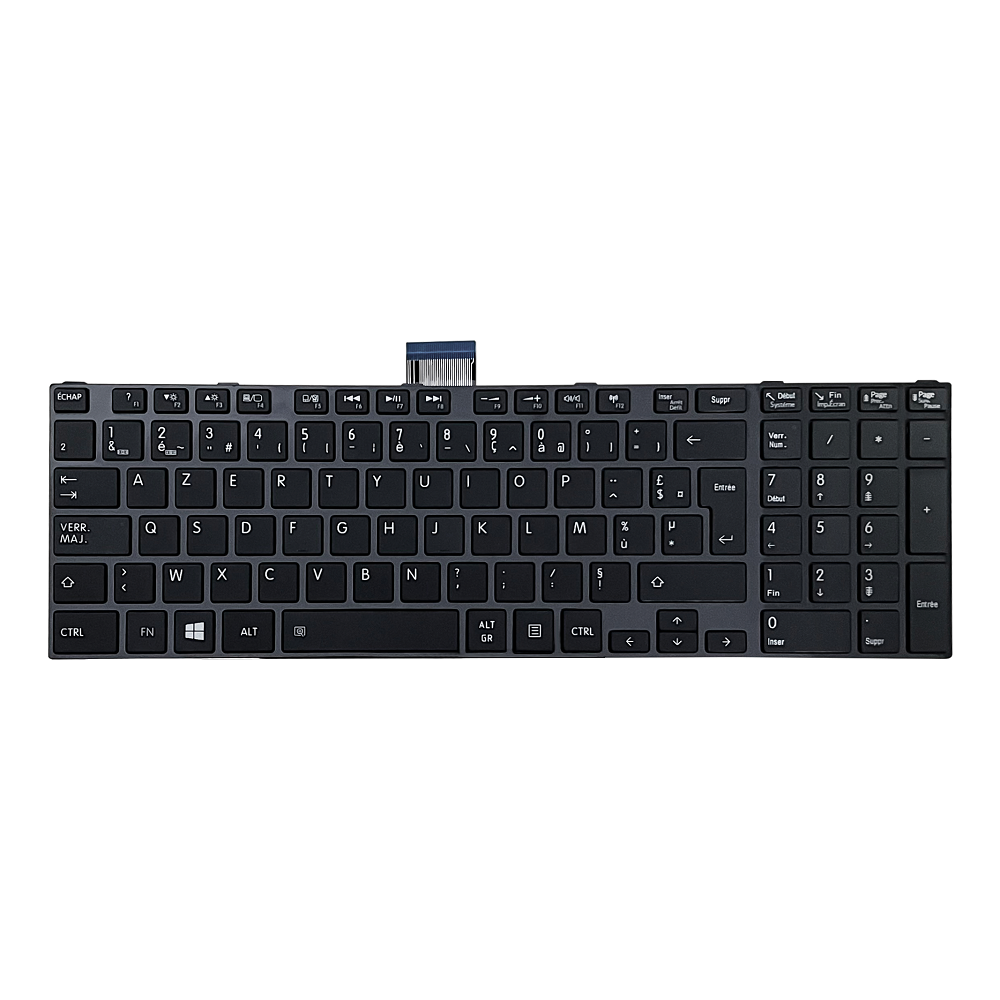 Clavier Azerty Français Pour Toshiba Satellite C50-A C50D-A C50T-A