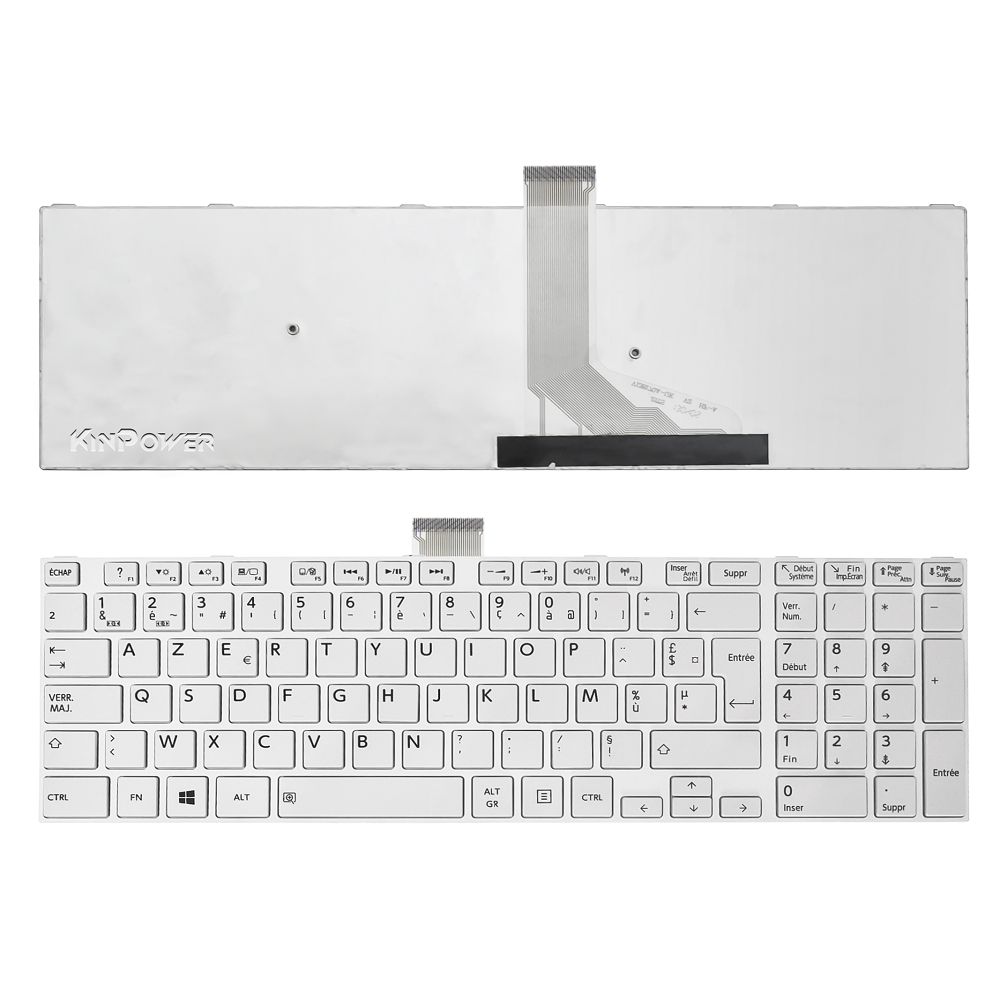 Clavier Azerty Français Pour Toshiba Satellite L75-A L75D-A L75T-A