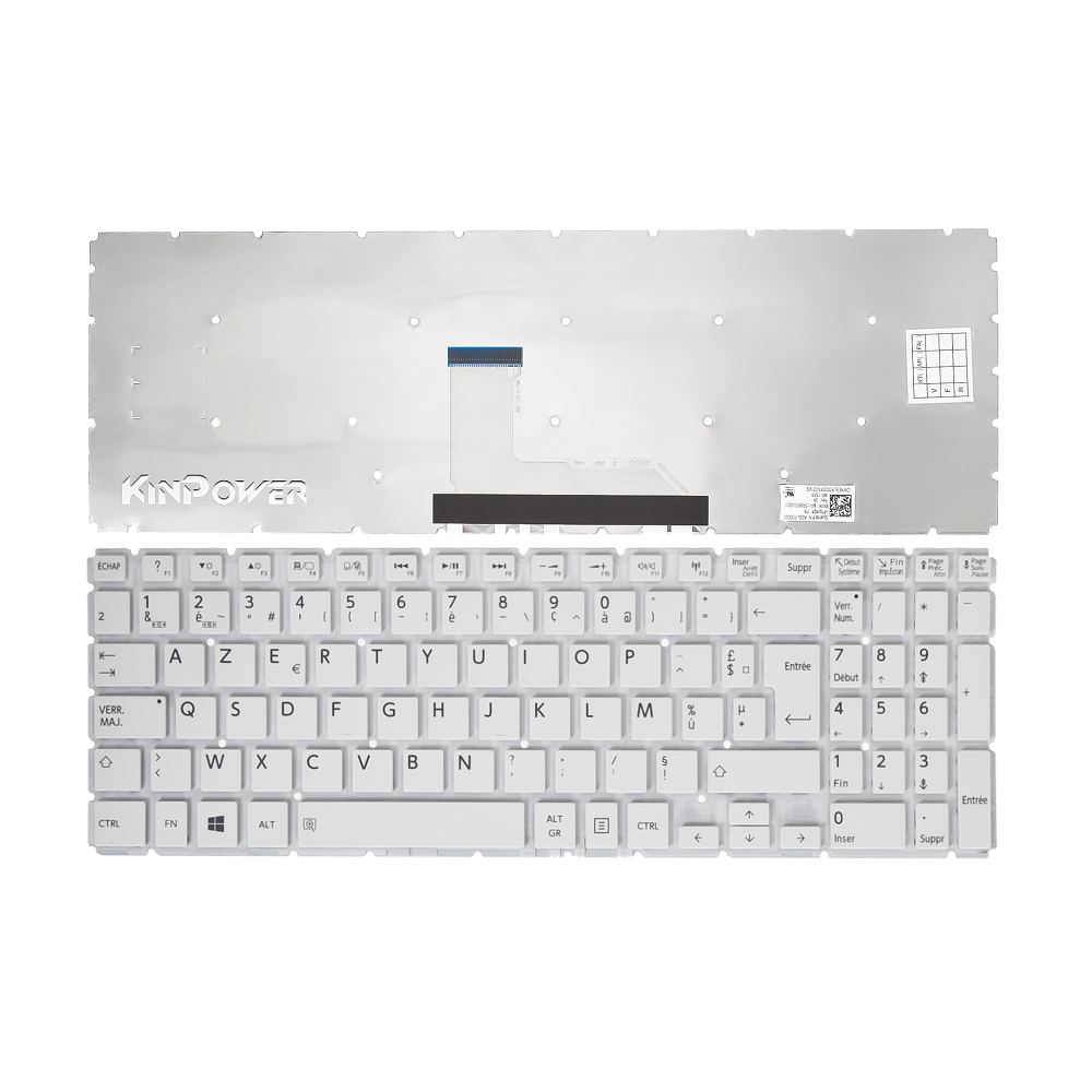 Clavier Azerty Français Pour Toshiba Satellite S50-B S50D-B S50T-B