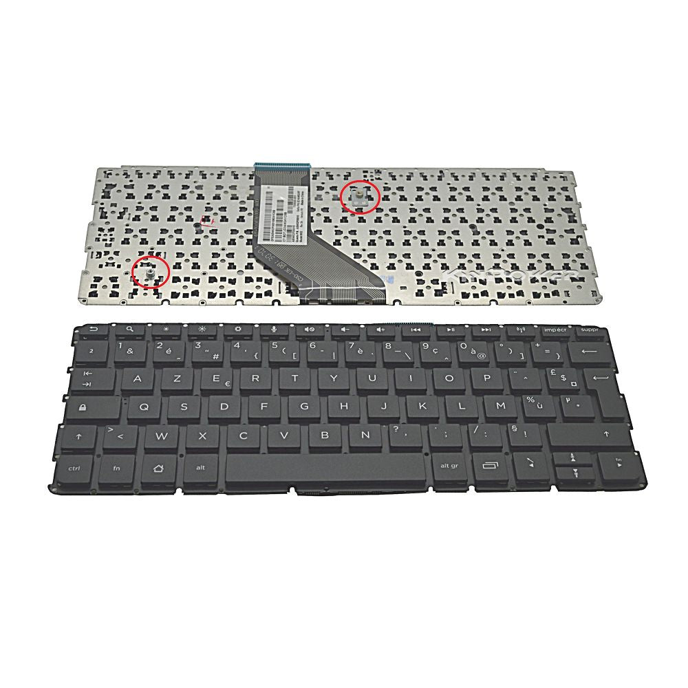 Clavier Azerty Français Pour HP SlateBook X2 10-h00ef 10-h020ru 10-h021ru