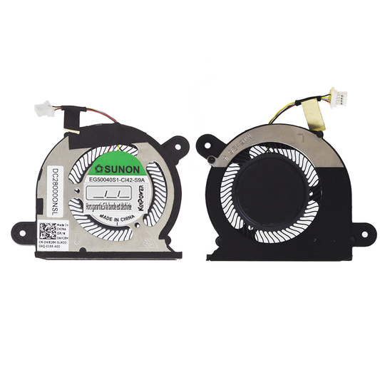 Ventilateur CPU Fan d'ordinateur Portable Pour Dell XPS 13 9300 9310