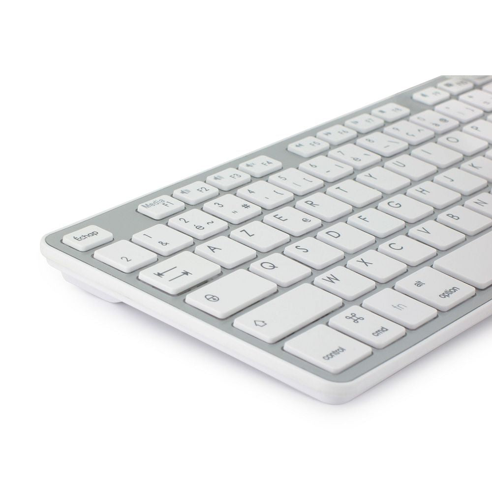 Clavier Azerty Mobility Lab ML300368 Ultra Fin pour Mac avec fil USB