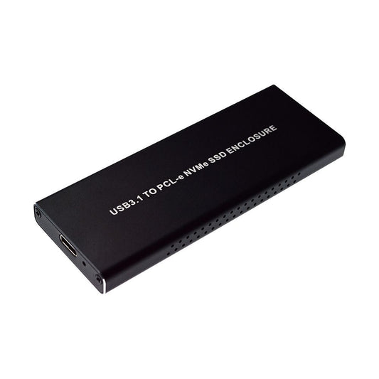 Boîtier externe pour disque dur SSD M.2 Nvme M Key vers USB Type C v3.1
