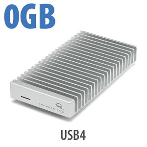 OWC Express 1M2 USB4 (40Gb/s) Bus-Powered Portable External Storage Enclosure for