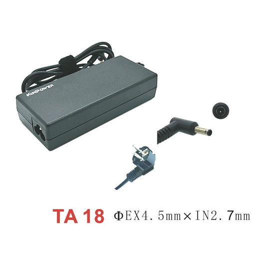 Chargeur Compatible 19.5V-4.62A 90W Pour Ordinateur Portable HP