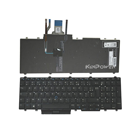 Clavier Azerty Français Pour Dell Precision 3510 3520 3530 Rétroéclairage