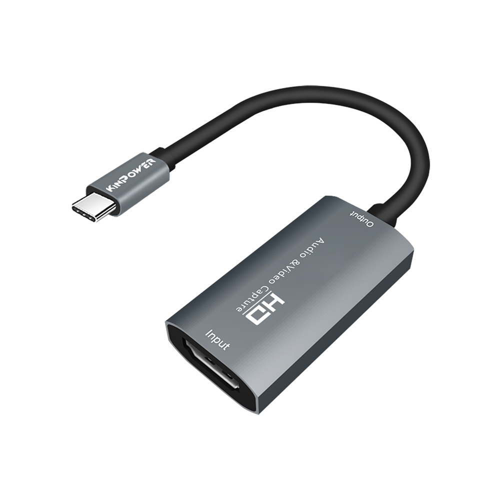 Kinpower Carte de Capture Vidéo 60FPS Full HD 1080p Enregistrement HDMI vers Type-C
