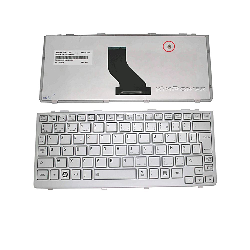 Clavier Français Azerty Pour Toshiba MINI Notebook NB200 NB201