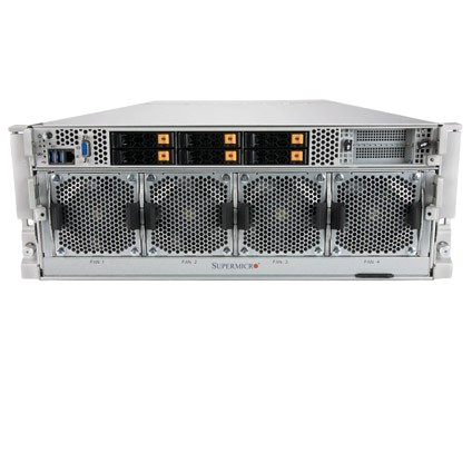 AS-4124GO-NART+ SuperMicro GPU A+ Server DP AMD System with  3000W Power Supply, 2 x AMD EPYC 7763, 16 x 64GB RAM, 1 x NVIDIA HGX A100 8-GPU - NEW