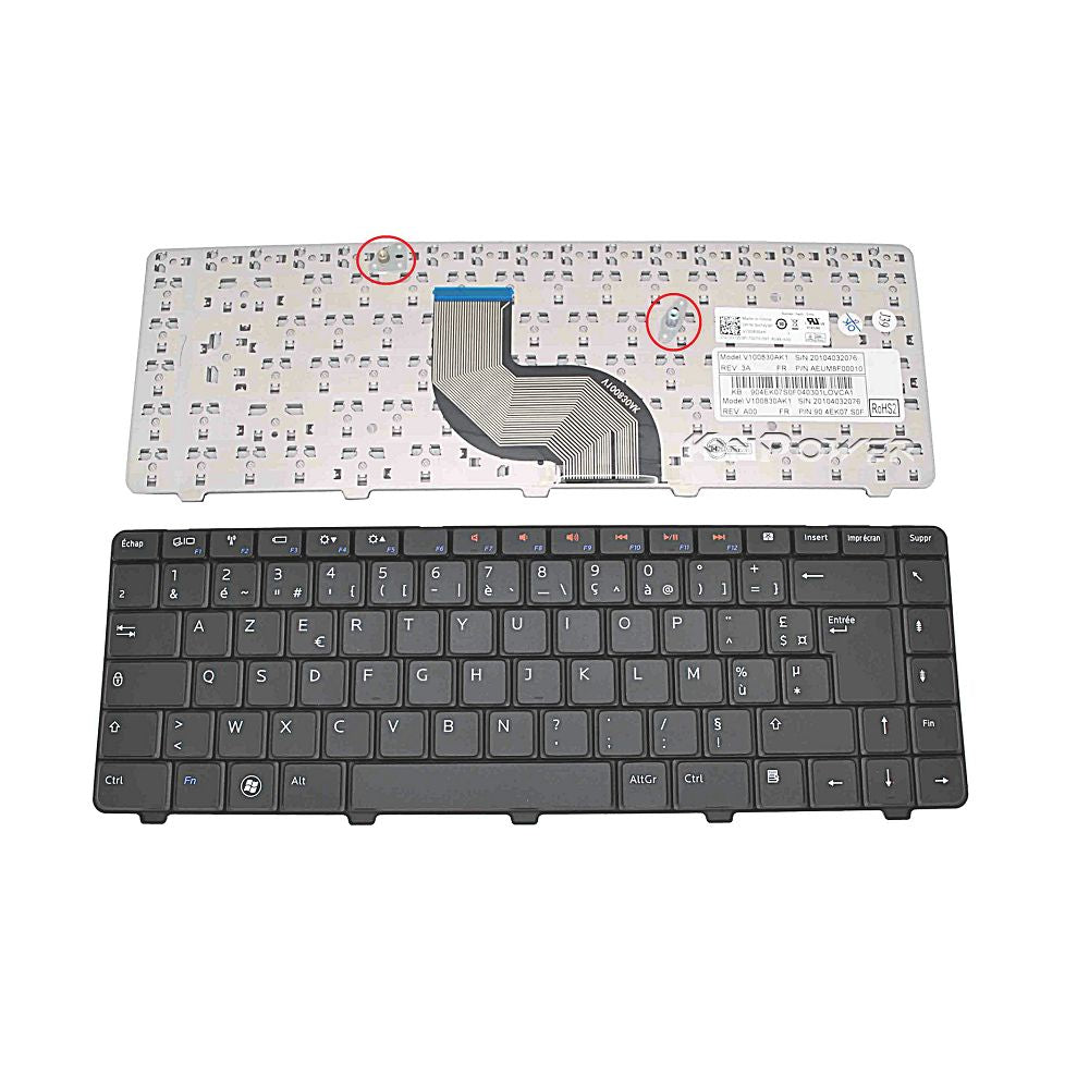 Clavier Azerty Français Pour Dell Inspiron M5030 N3010 N5030 N5020