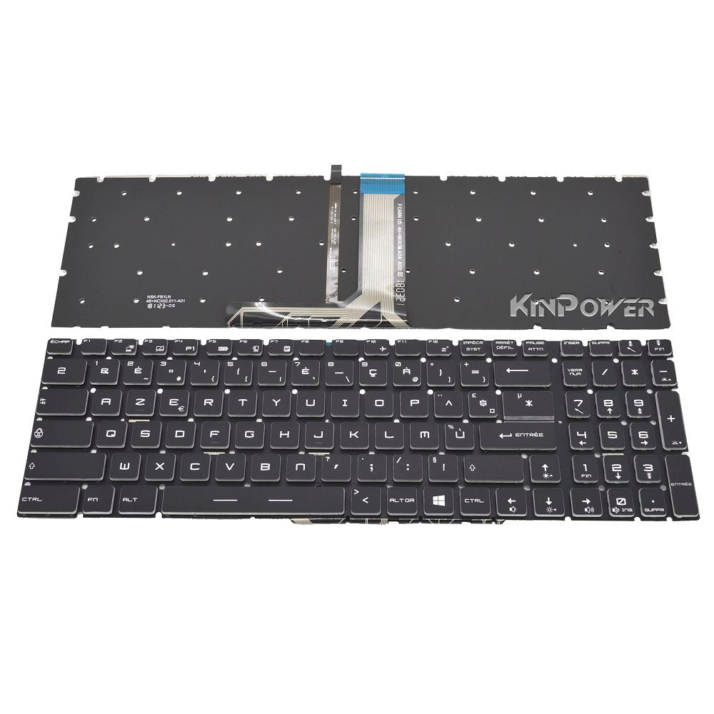Clavier Azerty Français Pour MSI GT73 GT73VR GT73EVR Rétroéclairage