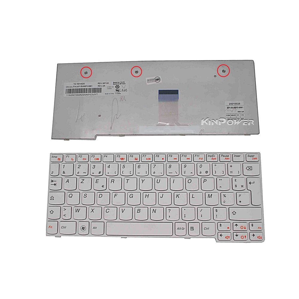 Clavier Azerty Français Pour Lenovo IdeaPad S10-3